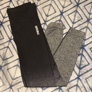 GymShark Black Ombré leggings